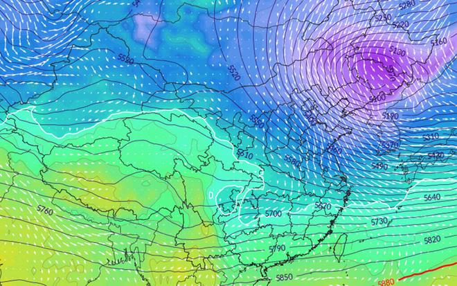 入华南急转式回暖春节前确定：染红一片爱游戏app入口新冷空气南下0度线深(图2)