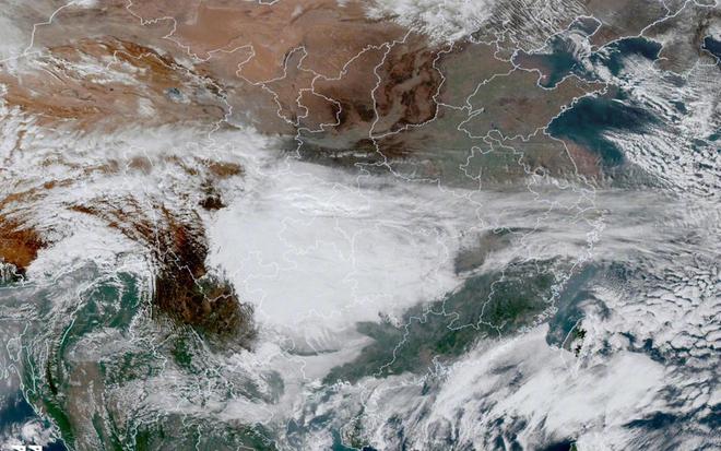 入华南急转式回暖春节前确定：染红一片爱游戏app入口新冷空气南下0度线深(图3)